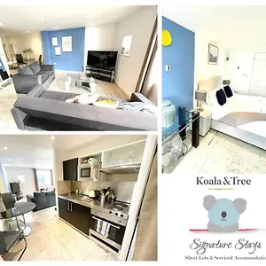  Apartment Koala & Tree - Massive Studio Centric Location - Short Lets & Serviced